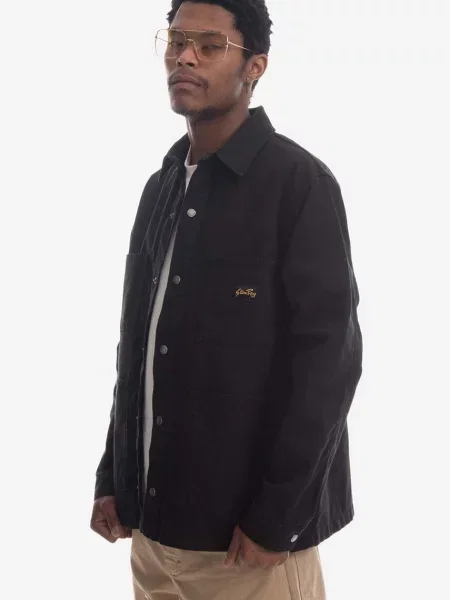 Яке Stan Ray Barn Jacket преходен модел черно