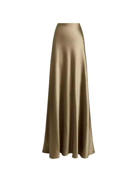 Fusta maxi Ralph Lauren Collection din satin