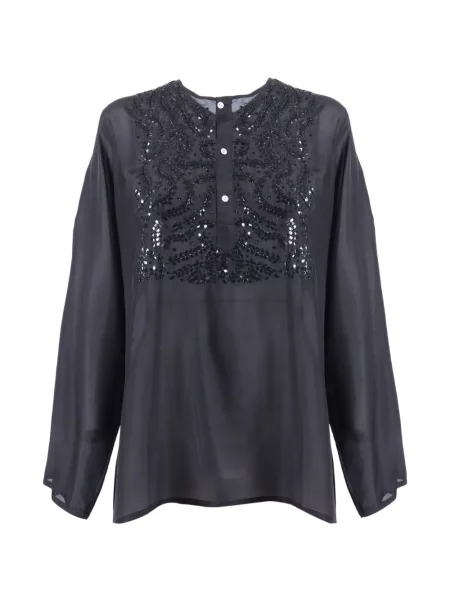 Bluză P.a.r.o.s.h. cu paiete negru