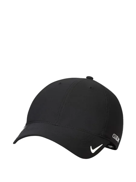 Prugasta vesta Nike s okruglim izrezom od flisa crvena