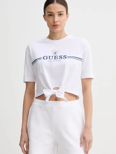 Guess t-shirt Γυναικείο λευκό