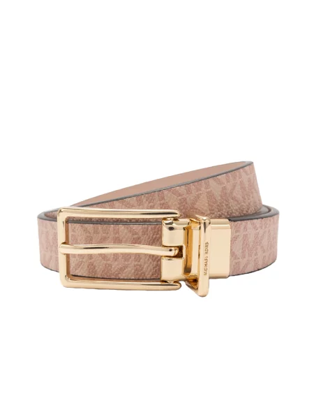 MICHAEL Michael Kors Curea auriu / pudră roz