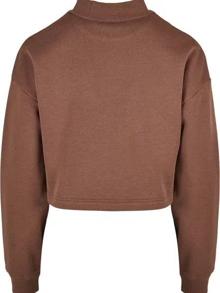 Urban Classics Majica rjava rdeča