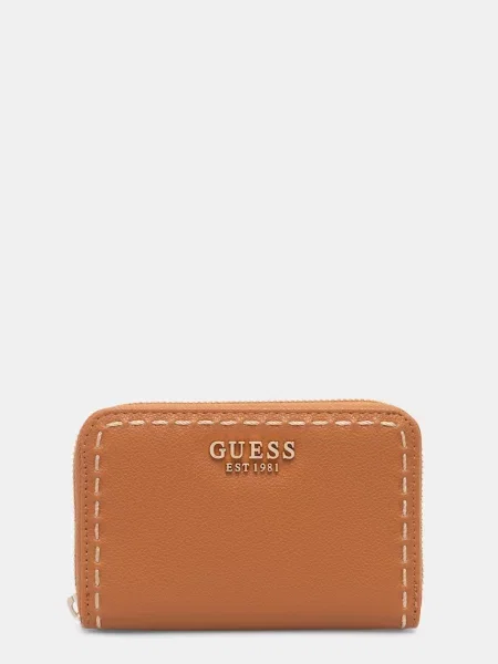 Портмоне Guess NASTRA дамски кафяво