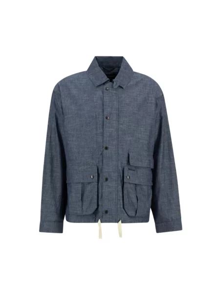 Kurtka Barbour casual niebieska