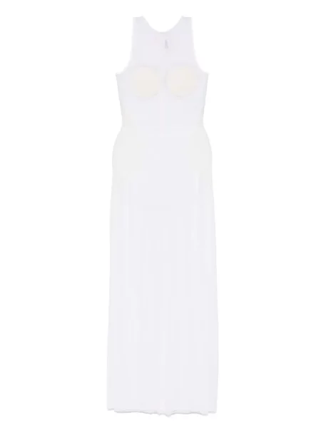 Rochie maxi Jean Paul Gaultier alb