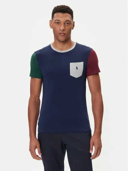 Polo Ralph Lauren Tričko Tmavomodrá Custom
