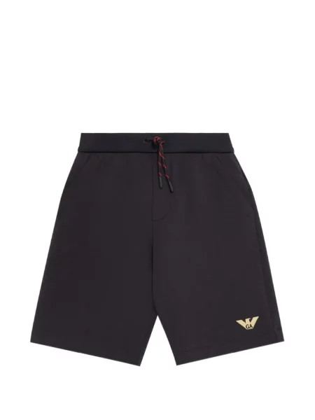 Szorty dziecięce Emporio Armani niebieskie