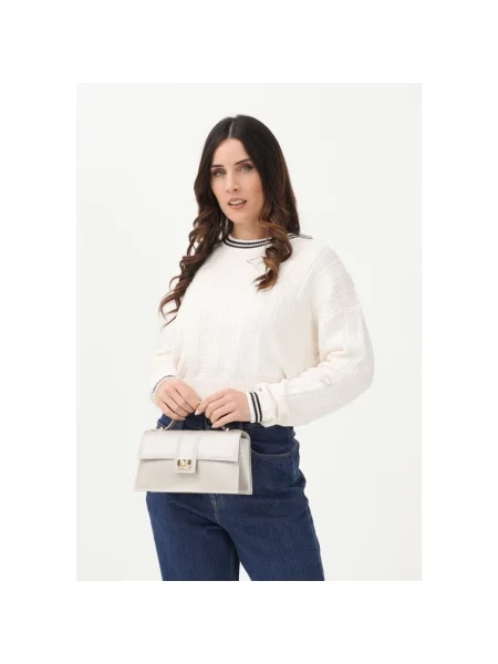 Tommy Jeans Sweter weiss biały
