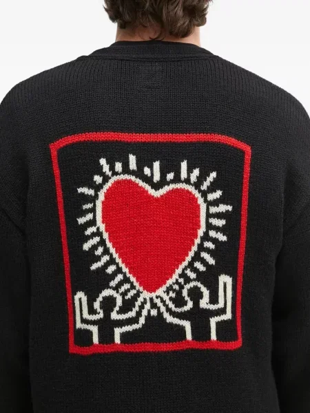 Cardigan Wacko Maria de lână negru