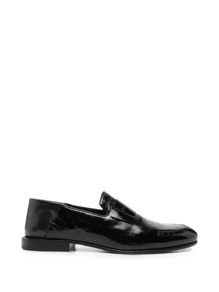 Pantofi loafer Givenchy din piele cu autograf negru