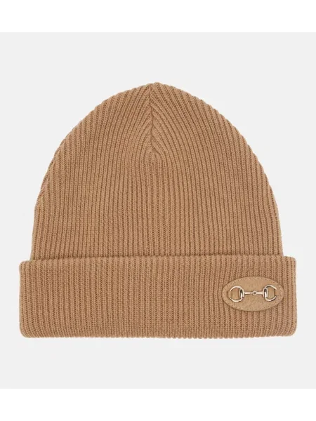 Căciulă Gucci de lână bej