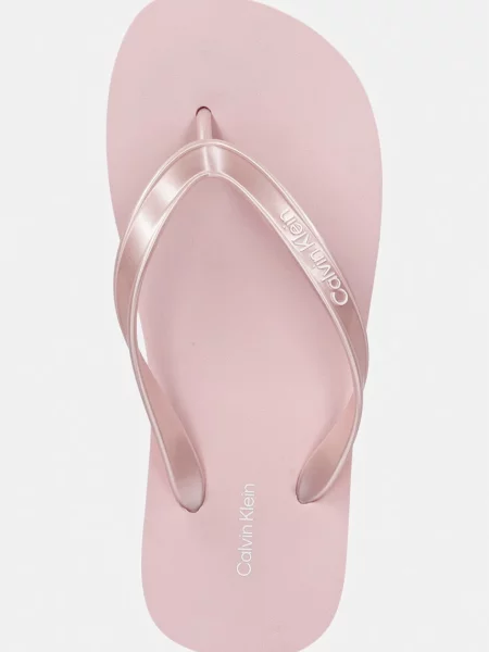 Papucs Calvin Klein rózsaszín