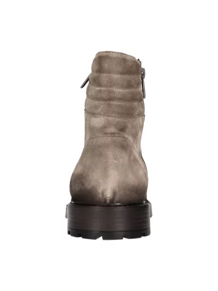Buty do kostki Exton zamszowe brązowe