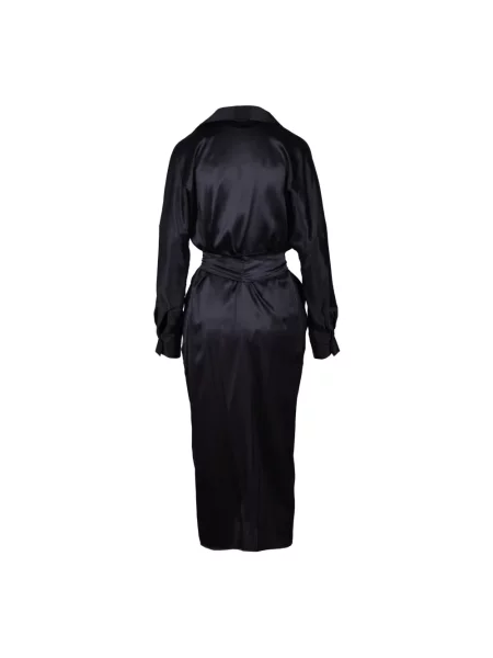 Jedwabna sukienka Wild Cashmere czarna