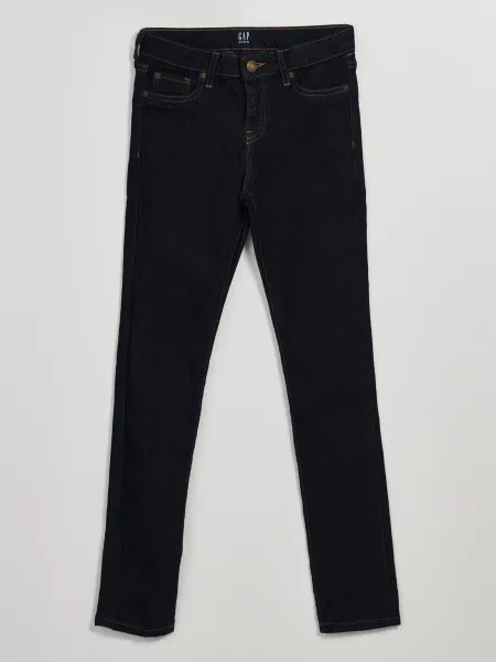 Skinny fit džínsy Gap čierna