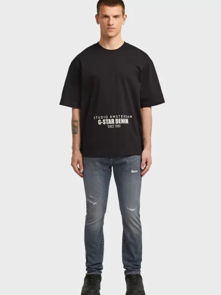 Футболка G-star Raw чорна