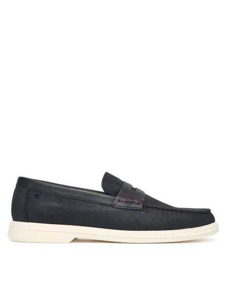 Mokasini Tommy Hilfiger Mix Mornarsko modra