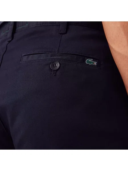 Lacoste Spodnie Chino Slim Fit czarne