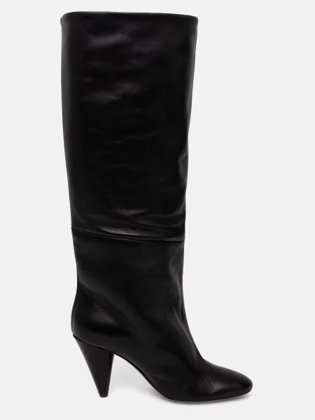 Proenza Schouler ghete de piele Cone femei cu drept negru