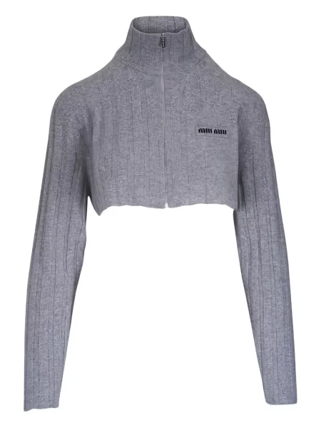 Cardigan Miu Miu gri