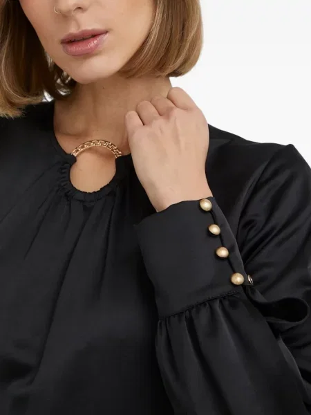Rochie midi Nissa până la genunchi de costum negru