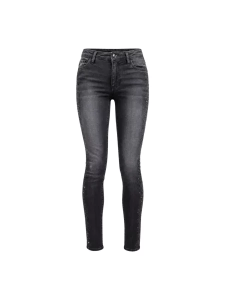 Skinny jeansy skinny Armani Exchange czarne