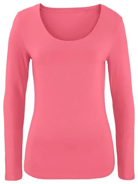 VIVANCE Tricou / portocaliu somon alb