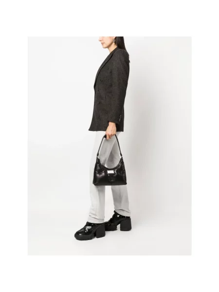 Torebka Maison Margiela skórzana czarna