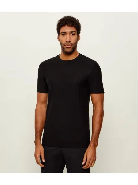 HUGO Tricou Dimersteso negru