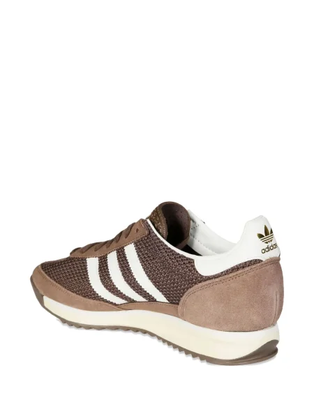 Sneakerși Adidas cu dungi maro