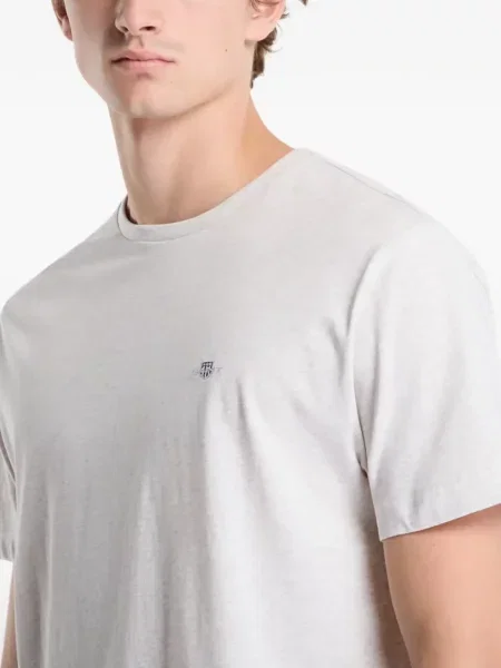 Tricou Gant cu broderie