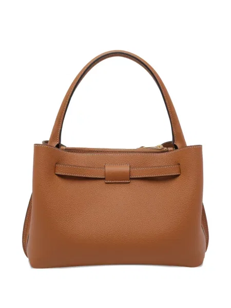Geanta de piele Tod's din piele maro