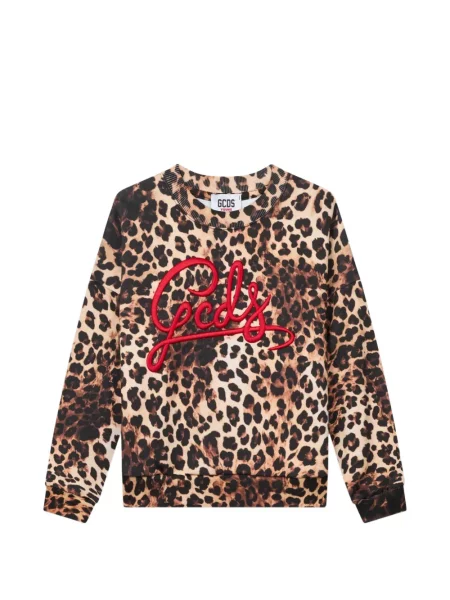 Sweter dziecięcy Gcds brązowy