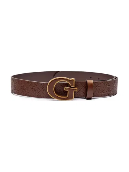 Bőr öv Guess barna