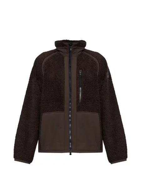 Geacă Canada Goose din fleece maro
