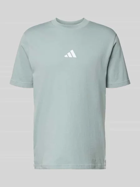 T-shirt o kroju regular fit z czystej bawełny Adidas Sportswear
