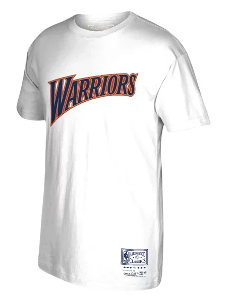 Tricou Mitchell & Ness alb