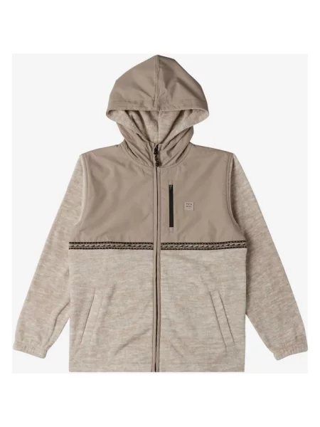 Polar chłopięce Billabong Boundary Lite Full Zip S beżowy