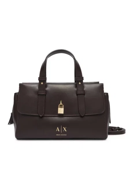 Kabelka Armani Exchange hnědá
