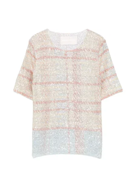 Krótki top Circus Hotel w paski