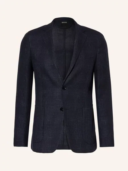 Zegna Sako Extra Slim Fit tmavě modrá