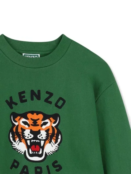 Bluza dziecięca Kenzo zielona