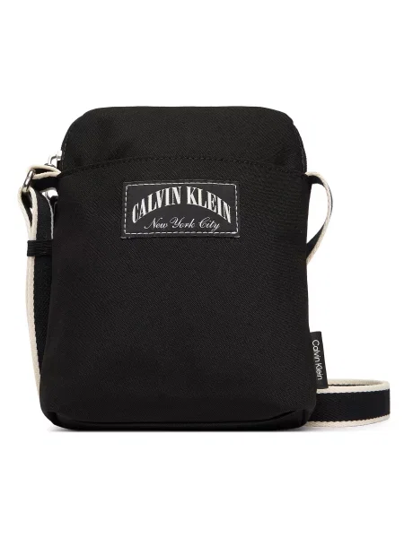 Calvin Klein Torba preko ramena antracit siva bijela crna