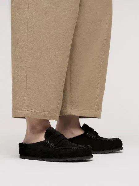 Замшевые мюли Birkenstock