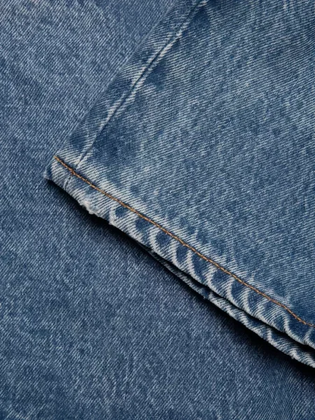 Džínové šortky Nudie Jeans modré