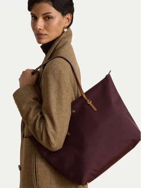 Kabelka Lauren Ralph Lauren červená