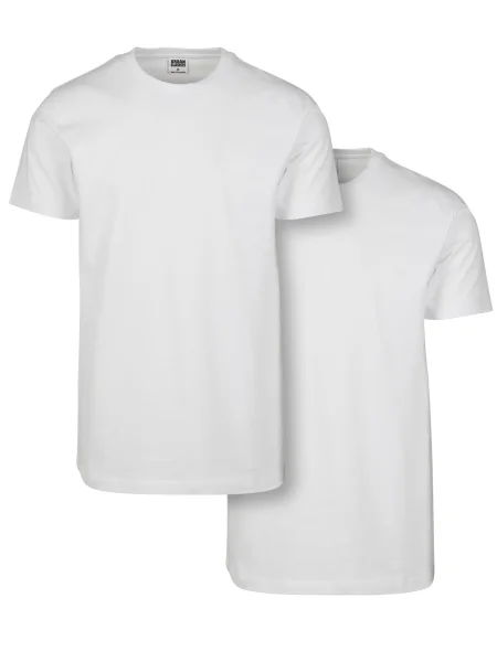 Urban Classics Tricou alb