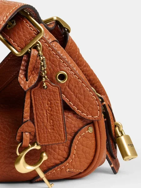 Кожаная сумка Coach