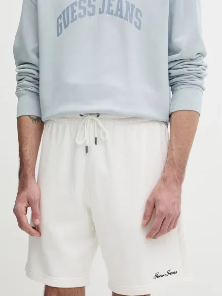 Guess Jeans Σορτς επίσημα Ανδρικά μπεζ
